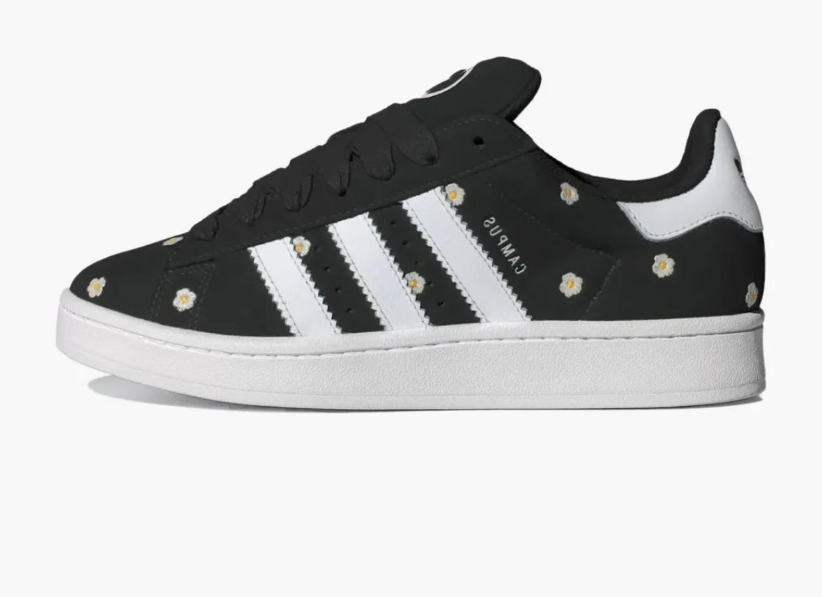 Adidas Campus 00s Core Black Floral (women's) -
39 1/3
